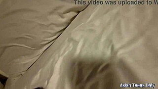Old man claims anal virginity from young Asian with tattooed body