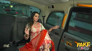 Hot Pakistani Heiress in Lingerie Gags on European Cock at Fake Hostel