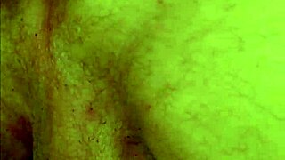Redhead girlfriend gives me a rim job and handjob