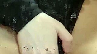 Beautiful Elza in sexy nylon, submissive cock worship and domination