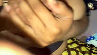 Holy crap! Bhabhi called from kitchen to quench her chut's thirst with domination!