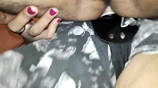 Gay pegging action with an inverse of 21 strap on