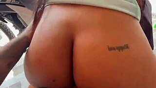 Latina woman moderates daring public sexual acts