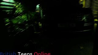 You are watching your neighbor wanking his dick