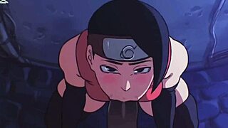 in this naruto hentai compilation, characters enjoy creampies, blowjobs, and big ass sex