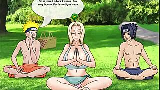 Tsunade gets fucked in Spanish