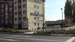 What secrets hide outside ErosCenter Amor in Frankfurt, Germany?