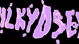 Super Big Tit Neighbor Milky Bangaroo Screams While Riding Dark Black Cock in Stockings 😈