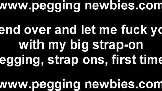 I got a new strapon just to peg you tonight