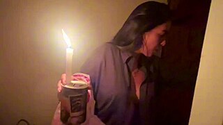 At the Christmas party in Ecuador, things got wild without lights.