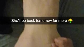 ugh, i’m such a bad milf, got bred on snapchat again