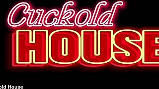 Milf infiel traindo o marido corno numa orgia com 3 caras!