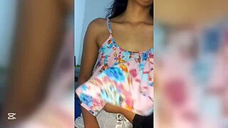 Sleepover with 18-year-old stepsister turns into homemade doggystyle sex