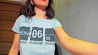 tie me up with rubber rope, myla angels' boobs in bondage!